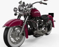 Harley-Davidson Softail Deluxe Custom 2006 3Dモデル