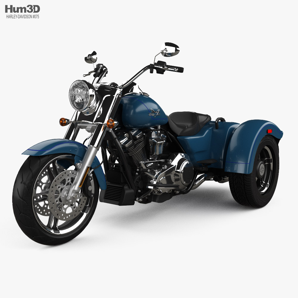 Harley-Davidson Freewheeler 2022 Modello 3D