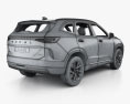 Haval H6 with HQ interior 2022 3d model