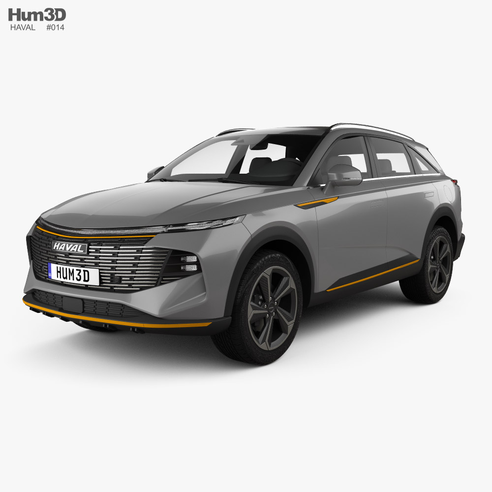 Haval XY 2022 Modelo 3D - Vehículos on Hum3D