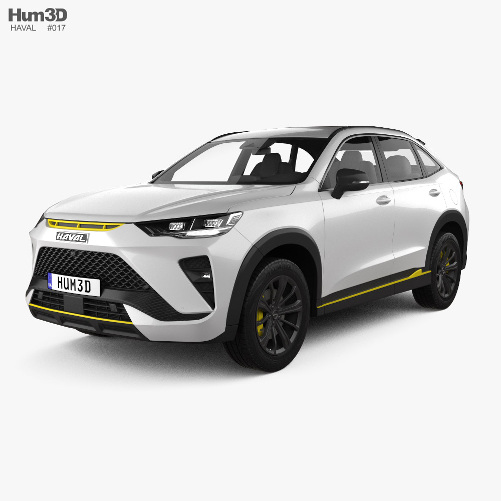 Haval H6 S 2022 3D-Modell