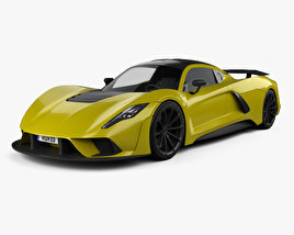 Hennessey Venom F5 2019 3D model