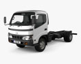 Hino Dutro Standard Cab Chassis 2011 3D-Modell
