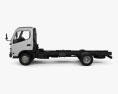 Hino Dutro Standard Cab Chassis 2011 3d model side view