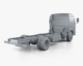 Hino Dutro Standard Cab Chassis 2011 3d model