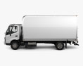 Hino 195 ibrido Box Truck 2013 Modello 3D vista laterale
