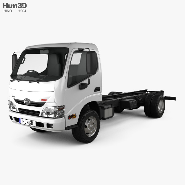Hino 300-616 Fahrgestell LKW 2011 3D-Modell