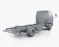 Hino 300-616 Chassis Truck 2011 3d model