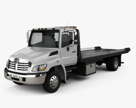 3D model of Hino 258 ALP Tow Truck 2015