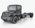 Hino 268 A Chassis Truck 2015 3d model wire render