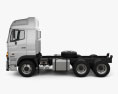 Hino 700 (2845) Camião Tractor 2009 Modelo 3d vista lateral