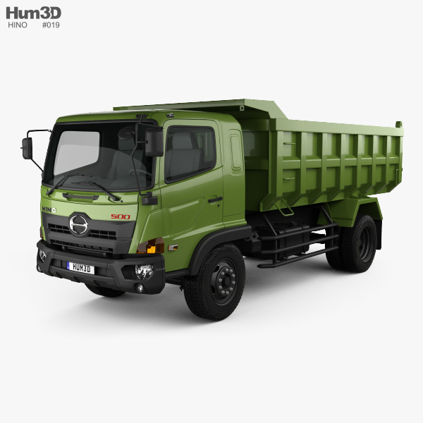 Hino 500 FG Kipper-LKW 2016 3D-Modell