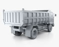 Hino 500 FG 덤프 트럭 2020 3D 모델 