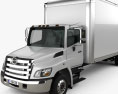 Hino 258 箱式卡车 2013 3D模型