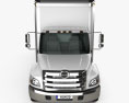 Hino 258 箱式卡车 2013 3D模型 正面图