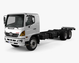 Hino 500 FC LWB Camion Telaio 2016 Modello 3D