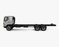 Hino 500 FC LWB Chassis Truck 2022 3d model side view