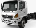 Hino 500 FC LWB Chassis Truck 2022 3d model