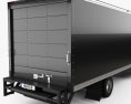 Hino 185 Box Truck 2017 Modello 3D