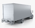 Hino 185 箱式卡车 2006 3D模型
