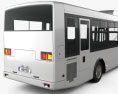 Hino Rainbow bus 2016 3d model