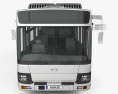 Hino Rainbow bus 2016 3d model front view
