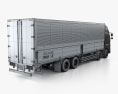Hino 700 Profia Box Truck 4 assi 2017 Modello 3D