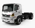 Hino 500 底盘驾驶室卡车 2018 3D模型