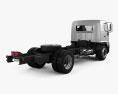 Hino 500 底盘驾驶室卡车 2018 3D模型 后视图