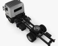Hino 500 底盘驾驶室卡车 2018 3D模型 顶视图