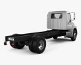 Hino XL Chassis Truck 2022 3d model back view