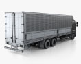 Hino 700 Profia Box Truck 3 assi 2017 Modello 3D