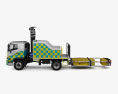 Hino FG Road Service Truck 2021 3d model side view
