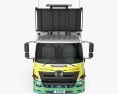 Hino FG Road Service Truck 2021 3d model front view