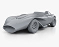 Hirondelle 1958 3D-Modell clay render