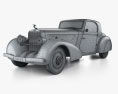 Hispano Suiza K6 1937 Modello 3D wire render