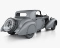 Hispano Suiza K6 インテリアと とエンジン 1937 3Dモデル
