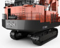 Hitachi EX3600 Excavator 2018 3d model