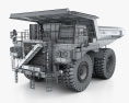 Hitachi EH3500AC-3 Dump Truck 2020 3d model wire render