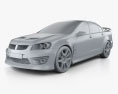 HSV GTS 2015 3D-Modell clay render