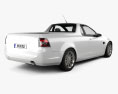 Holden VE Commodore UTE 2014 3d model back view