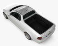 Holden VE Commodore UTE 2014 3d model top view