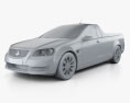Holden VE Commodore UTE 2014 3d model clay render