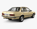 Holden Commodore 带内饰 1980 3D模型 后视图