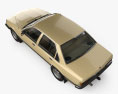 Holden Commodore 带内饰 1980 3D模型 顶视图