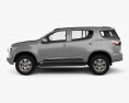 Holden Colorado 7 2015 3d model side view