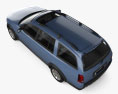 Holden Adventra LX6 (VZ) 2007 3d model top view