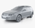 Holden Adventra LX6 (VZ) 2007 3d model clay render