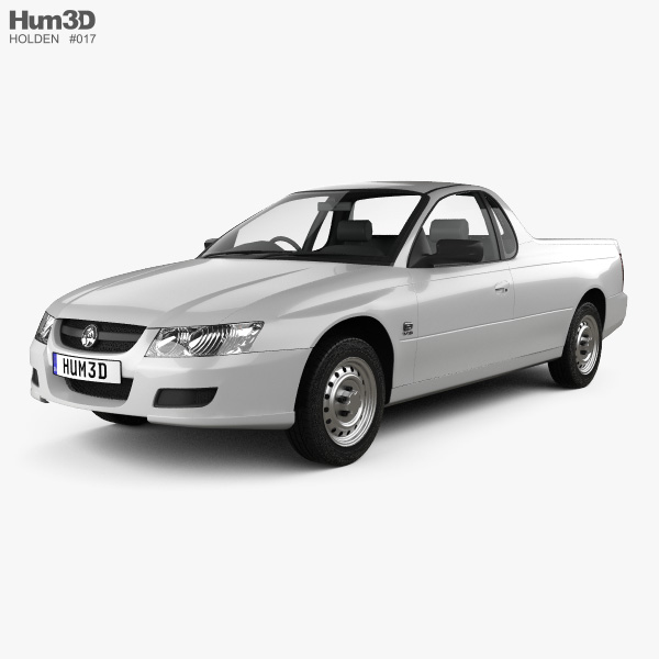 Holden VZ Ute 2007 3D model