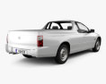 Holden VZ Ute 2007 3d model back view